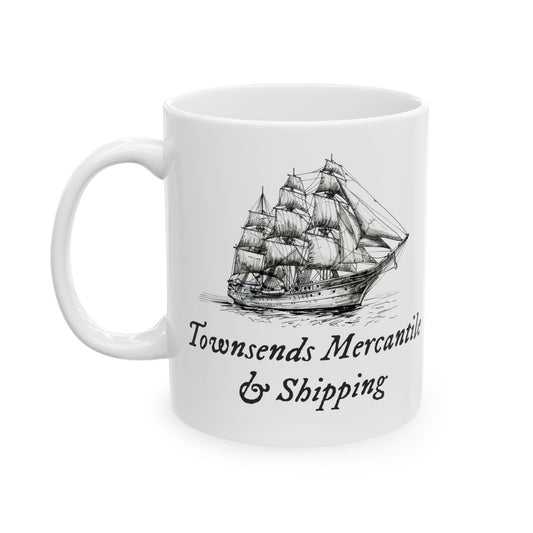 Townsends Mercantile & Shipping Ceramic Mug, (11oz)