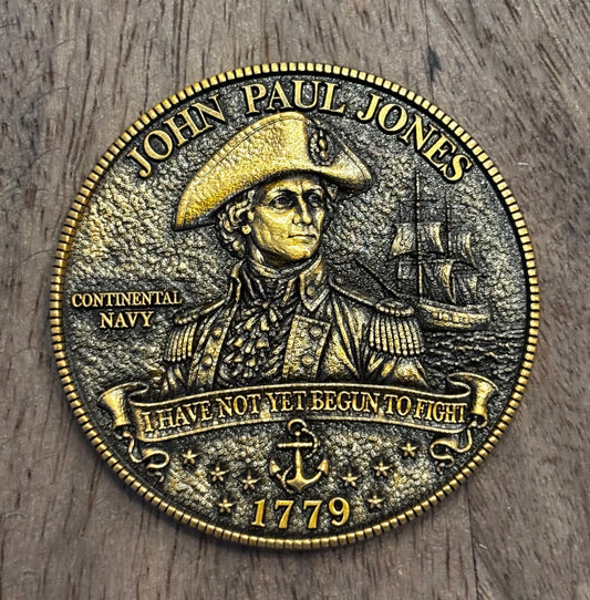 John Paul Jones Challenge Coin