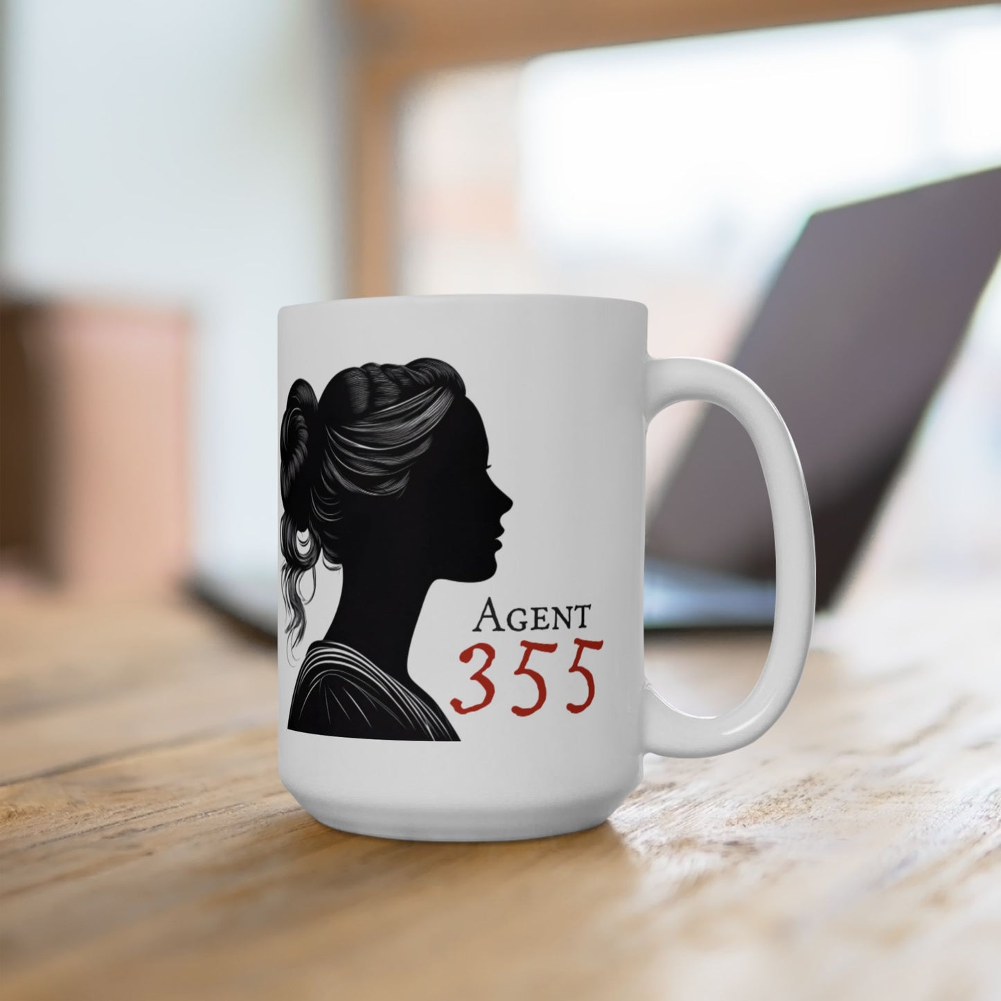 Agent 355 Ceramic Mug, (15oz)