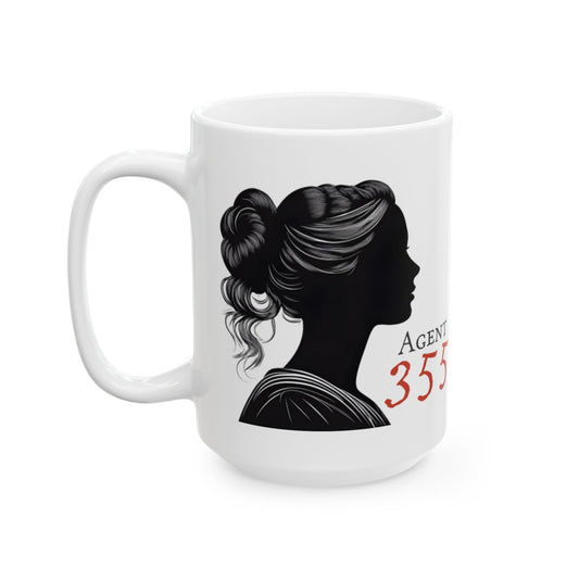 Agent 355 Ceramic Mug, (15oz)