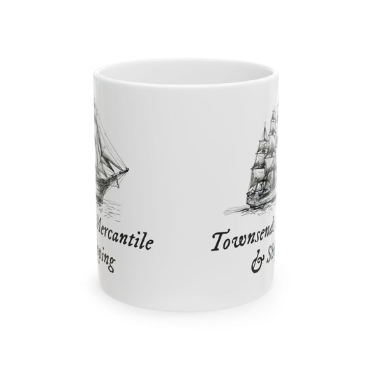 Townsends Mercantile & Shipping Ceramic Mug, (11oz)