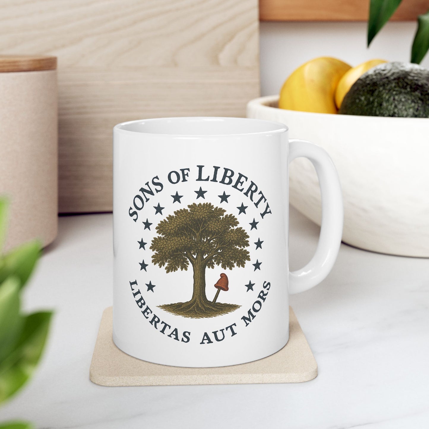 Sons Of Liberty Ceramic Mug, (11oz)