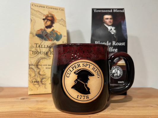 Culper Spy Ring Hand-Thrown Stoneware Mug (16 oz)