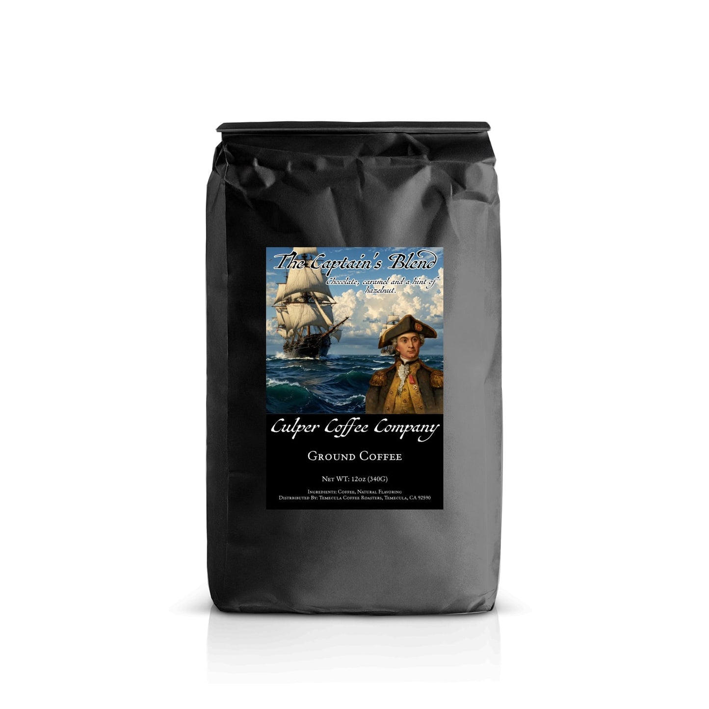 Captain’s Blend (Chocolate, Hazelnut, Caramel)