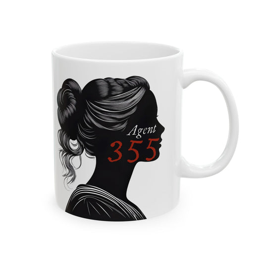 Agent 355 Ceramic Mug, (11oz)