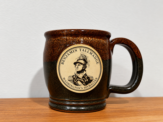 Benjamin Tallmadge 14oz Hand-thrown Stone Mug (Price includes shipping)