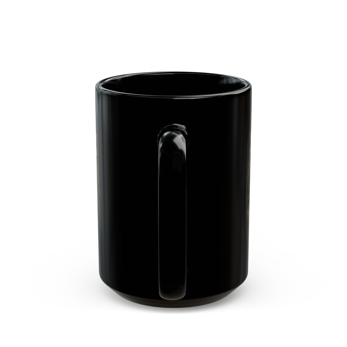 Rider On A Midnight Brew Black Mug (15oz)